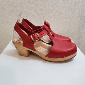 MIA Swedish Red Clogs! Size 40 (US 10).